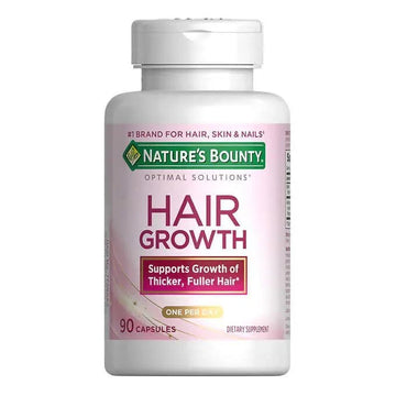 Nature's Bounty Hair Growth Supplement, 1 Per Day, Clinically Shown to Support