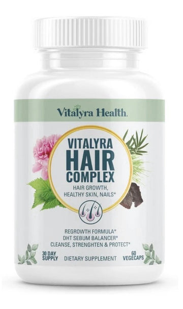 Vitalyra Hair Complex Hair Growth Healthy Skin Nails For Women &Men 60 Capsules