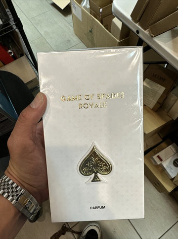 GAME OF SPADES ROYALE PARFUM 100ml/3.4oz SEALED JO MILANO PARIS **BOND TRIBECA**