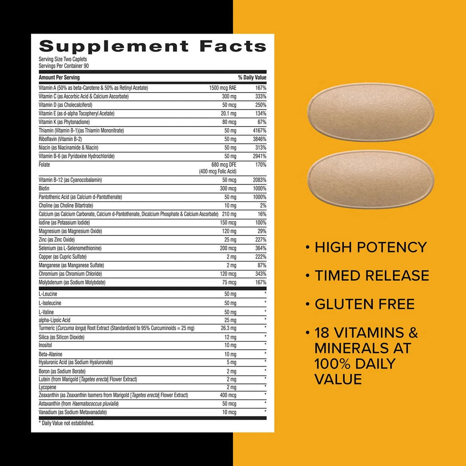 GNC Mega Men Sport 180 tablets Exp Date 10/2026
